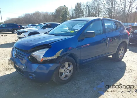 2008 Nissan Rogue S from USA, damaged, VIN JN8AS58T68W000334